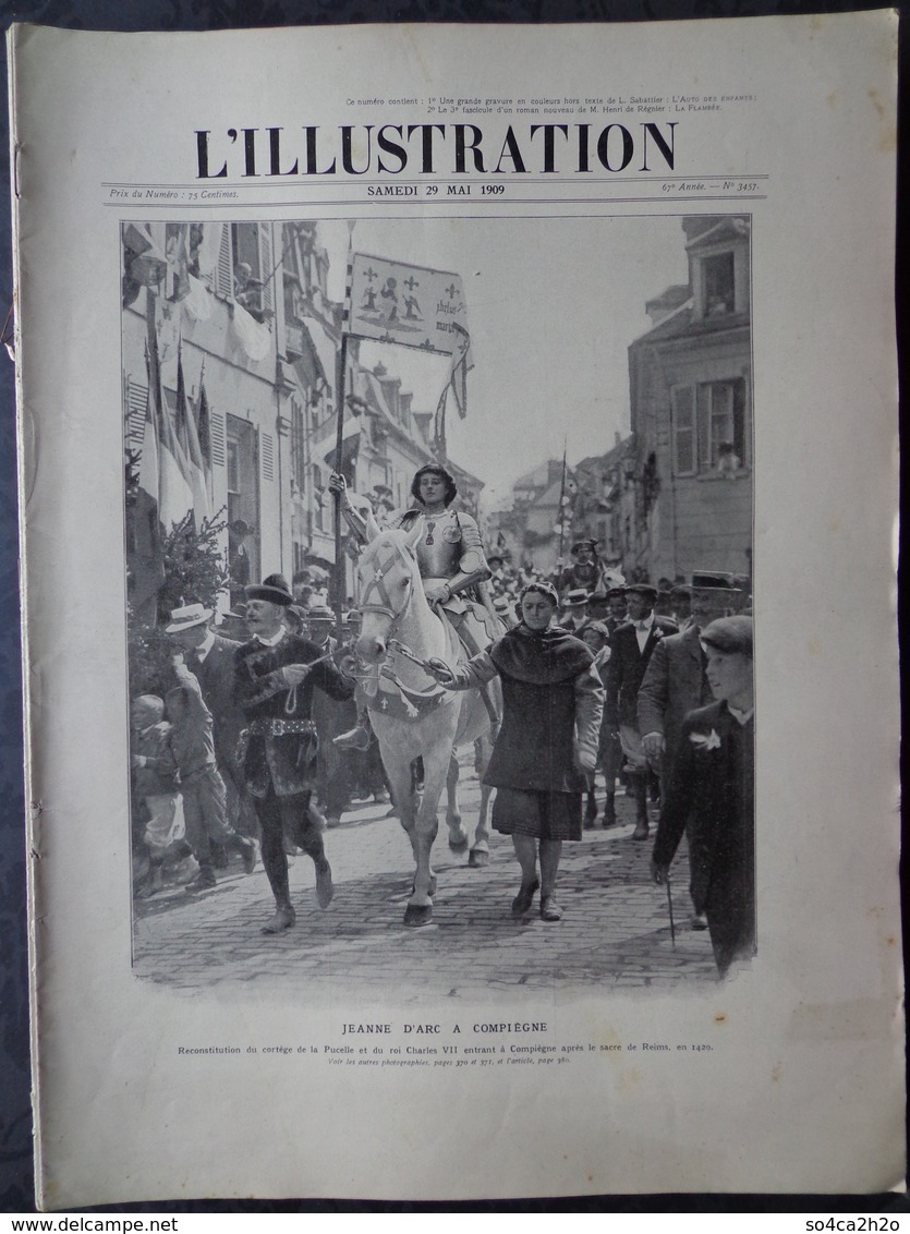 L'Illustration N° 3457 Du 29 Mai 1909  La Caravane Funéraire De L'Empereur Kouang-Su; La Petite Princesse De Hollande - L'Illustration