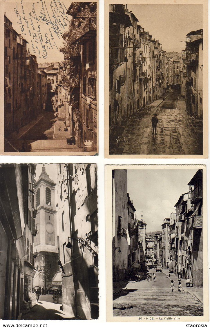 D06 NICE  LOT DE 22 CP LA VIEILLE VILLE ( Format 9 Cm X 14 Cm ) - Life In The Old Town (Vieux Nice)