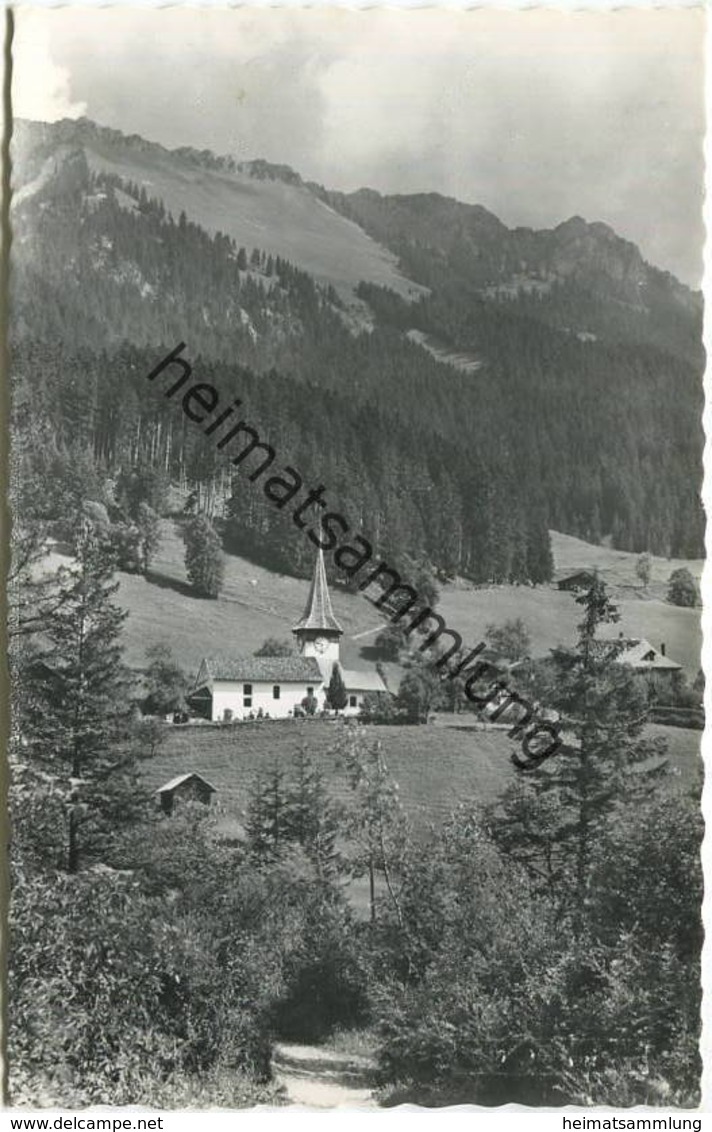 Oberwil Im Simmental - Foto-AK - Verlag R. Wenger Erlenbach Gel. 1969 - Erlenbach Im Simmental