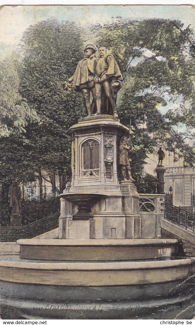 Bruxelles STatue D'Egmont Et De Hornes (pk57276) - Monuments, édifices