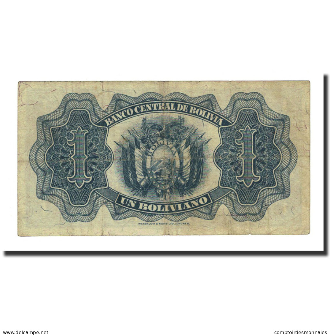 Billet, Bolivie, 1 Boliviano, 1928-07-20, KM:128a, NEUF - Bolivia