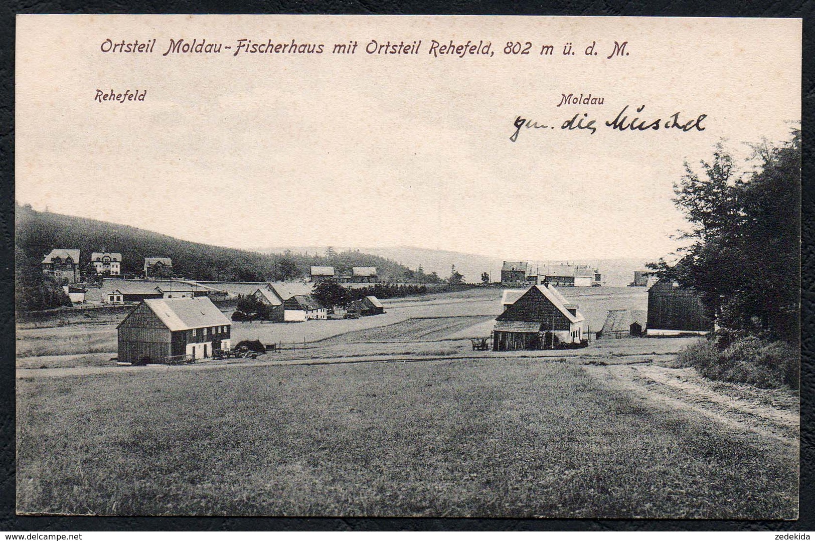 C3533 - Rehefeld OT Moldau Fischerhaus - Jakob Morlock - Rehefeld