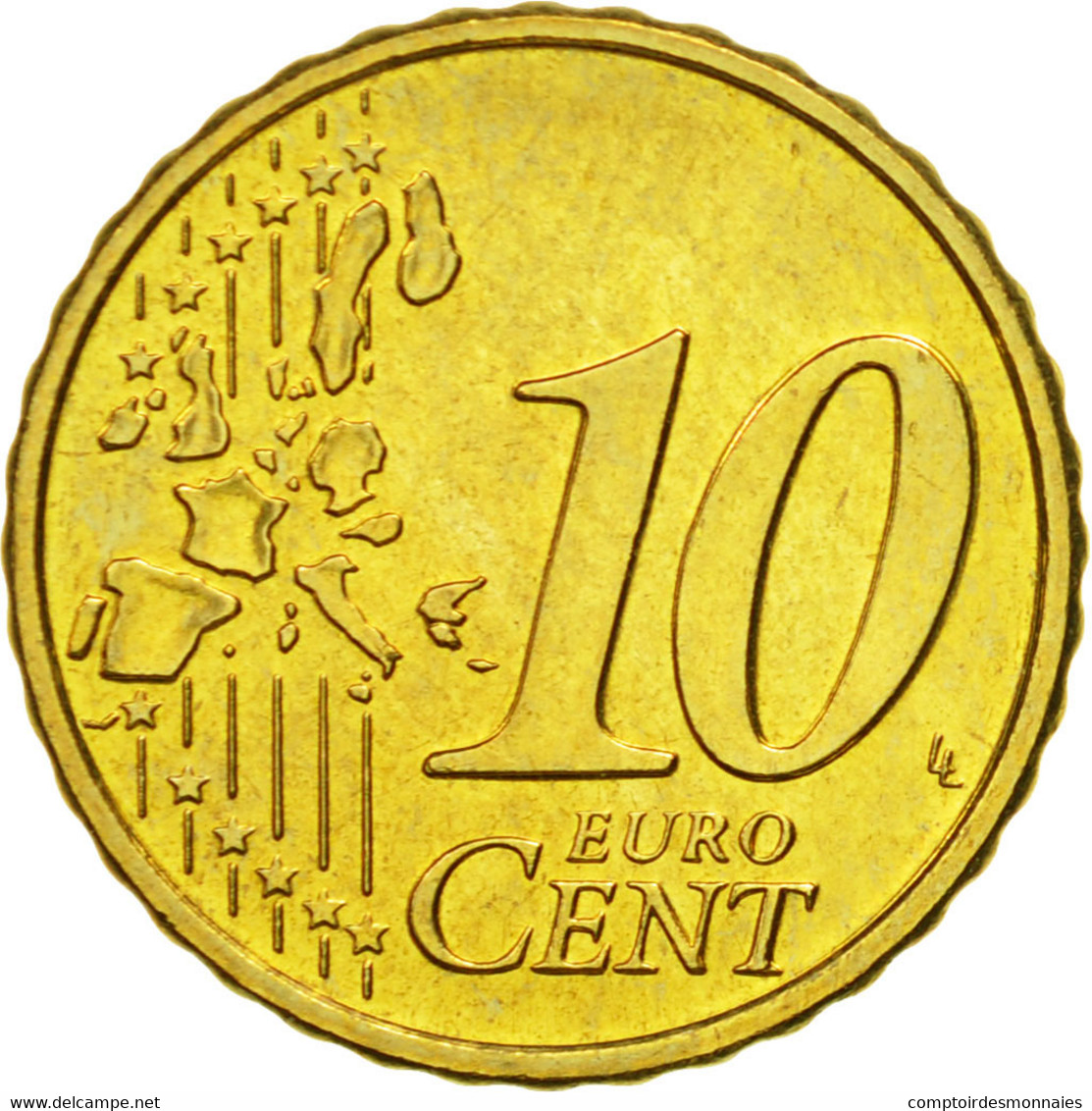 Autriche, 10 Euro Cent, 2002, FDC, Laiton, KM:3085 - Autriche