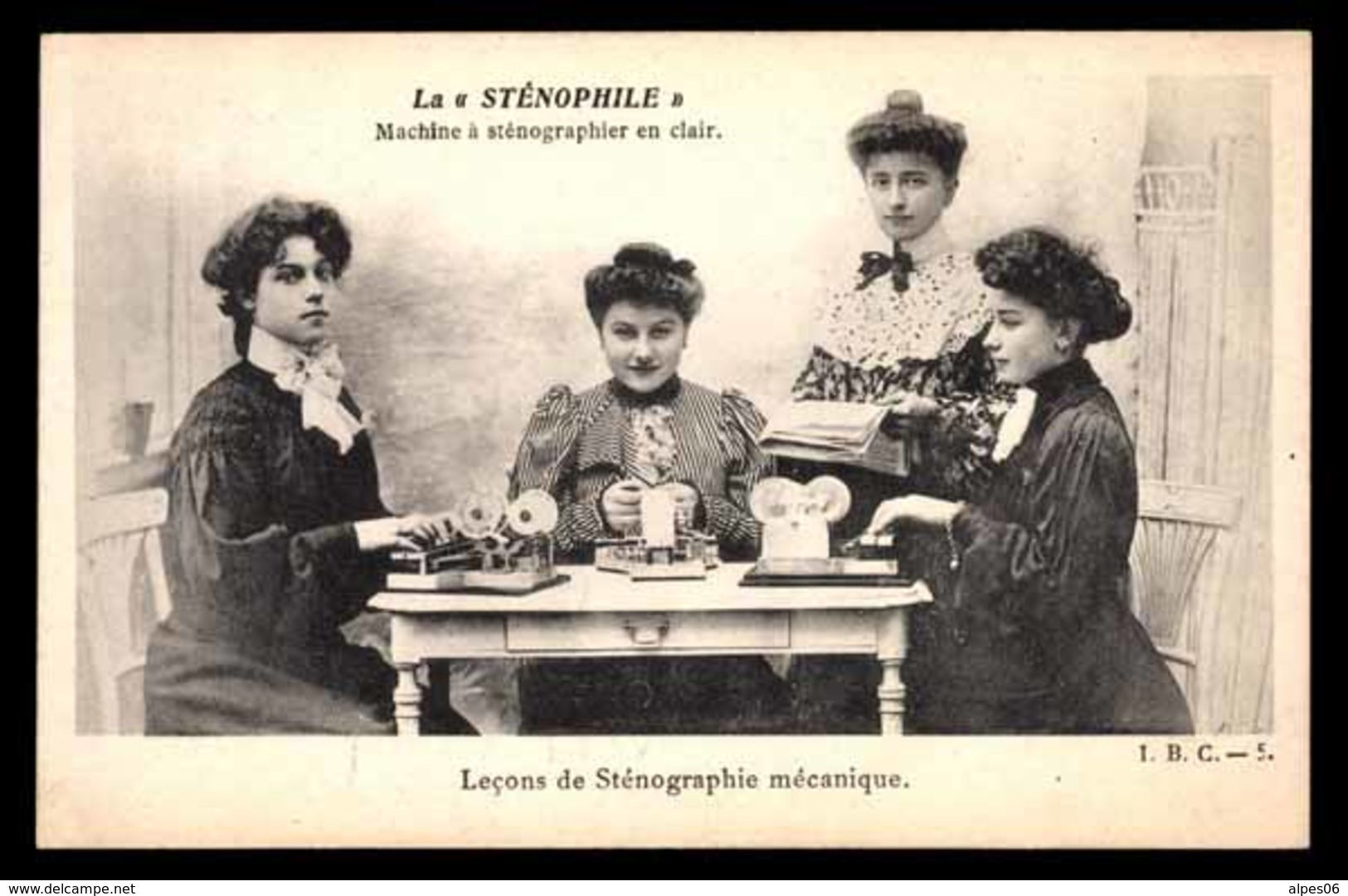 LA STENOPHILE, Machine A Stenographier En Clair - Ecoles