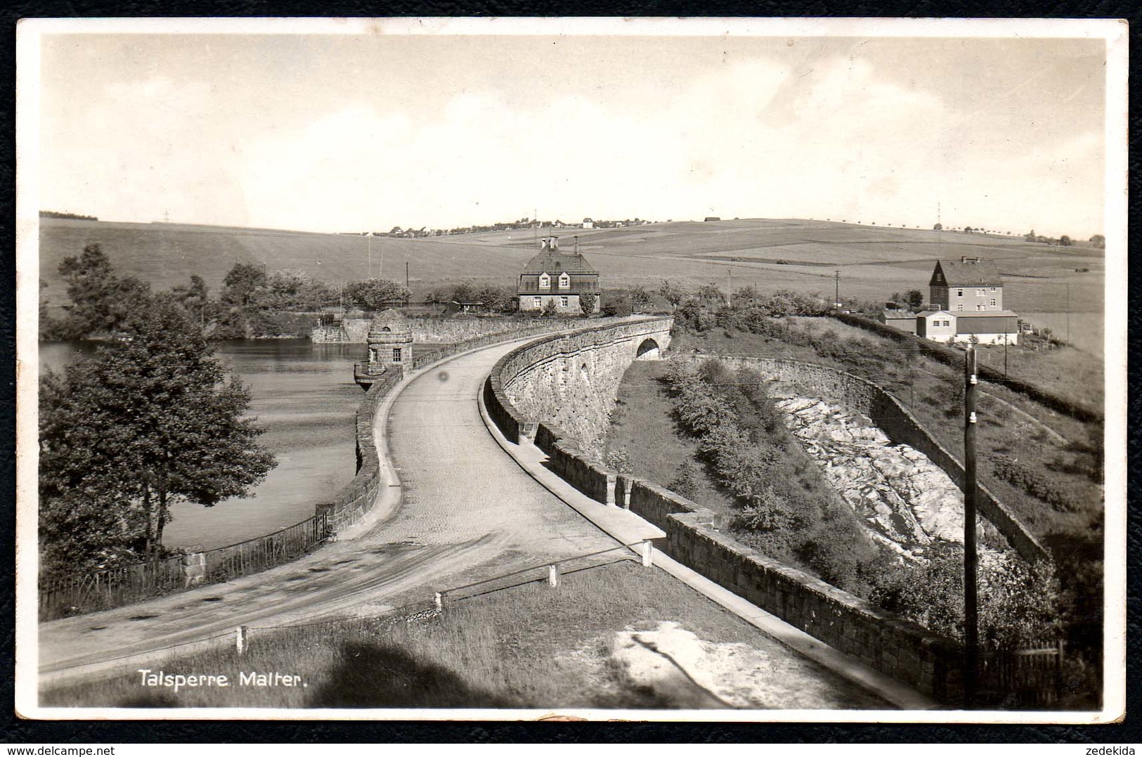 C3539 - Talsperre Malter Bei Dippoldiswalde - A&R Adam - Feldpost 2. WK WW Eilenburg - Dippoldiswalde