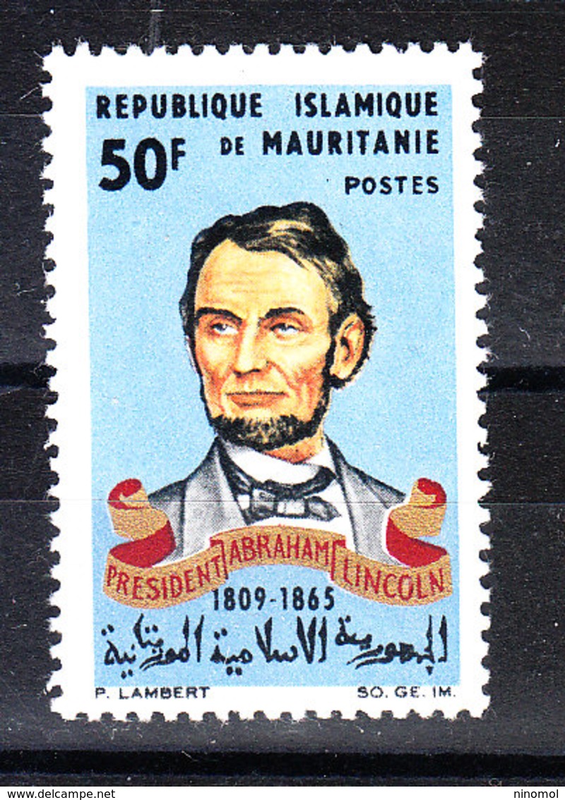 Mauritania - 1965. Abramo Lincoln. MNH - Otros & Sin Clasificación