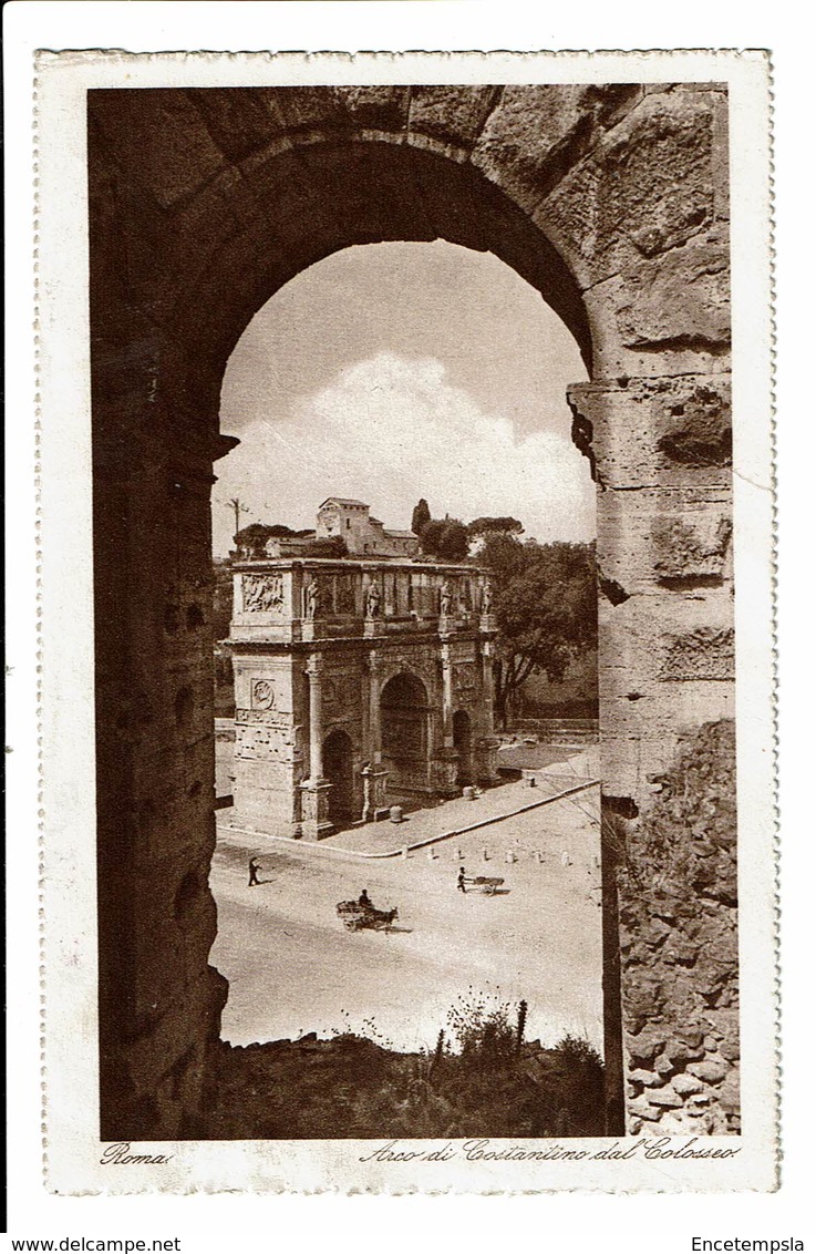 CPA - Carte Postale -ITALIE -Roma- Arco Di Costantino Dal Colosseo  VM1523 - Altri & Non Classificati
