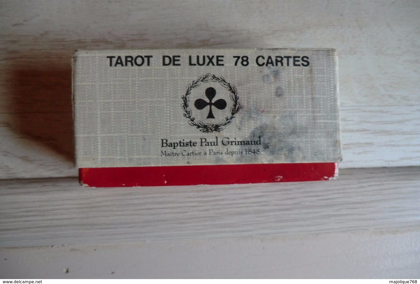 Jeux De Tarot De Luxe 78 Cartes De Baptiste Paul Grimaud Dans Sa Boite D'origine - Cartes à Jouer Classiques