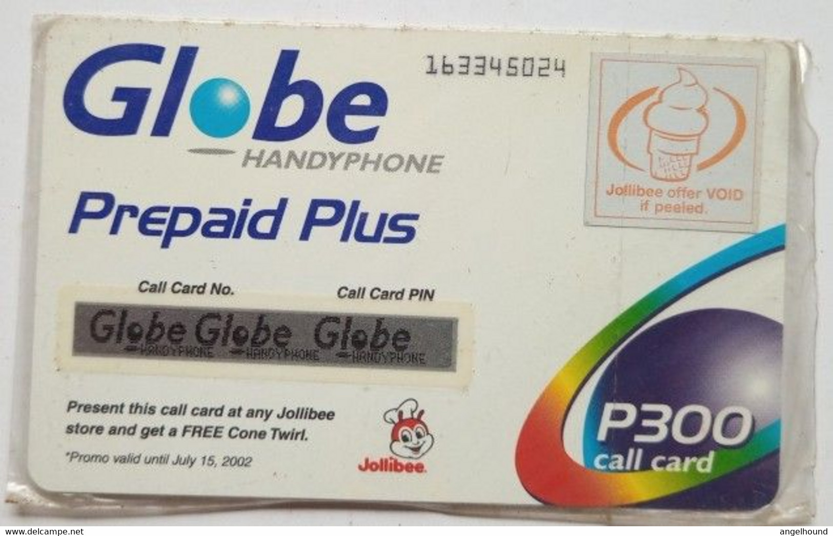 Globe Telecom Star Wars Padme 300 Pesos MINT - Philippines