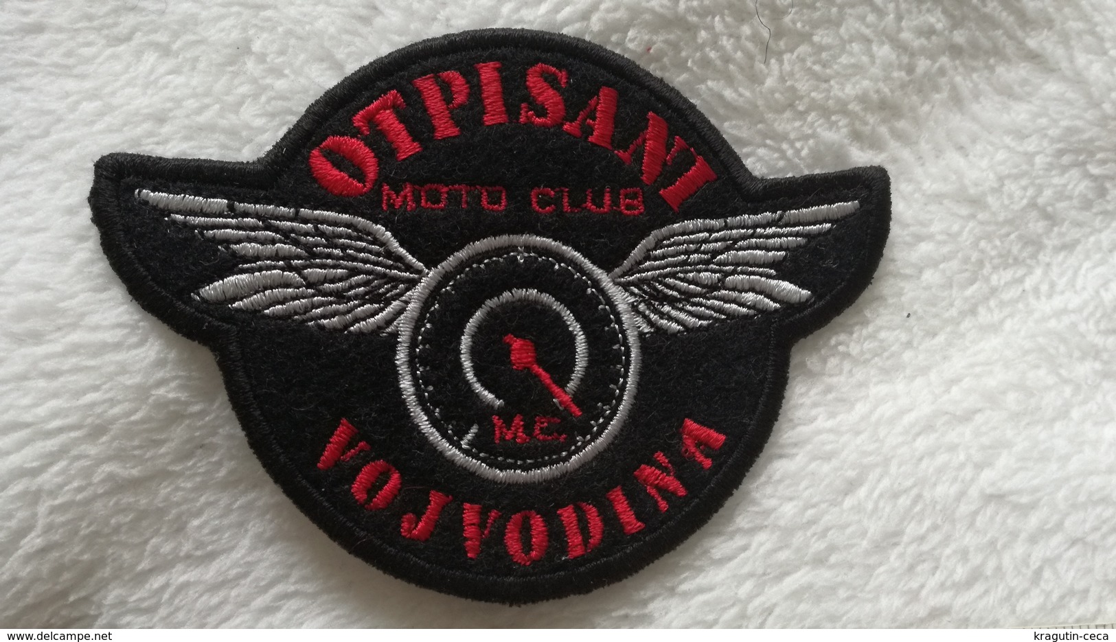 OTPISANI SERBIA EX YUGOSLAVIA MOTOR MOTORCYCLE PATCH EMBLEM Motorräder FLICKEN Piece PATCH DE MOTEUR - Motor Bikes