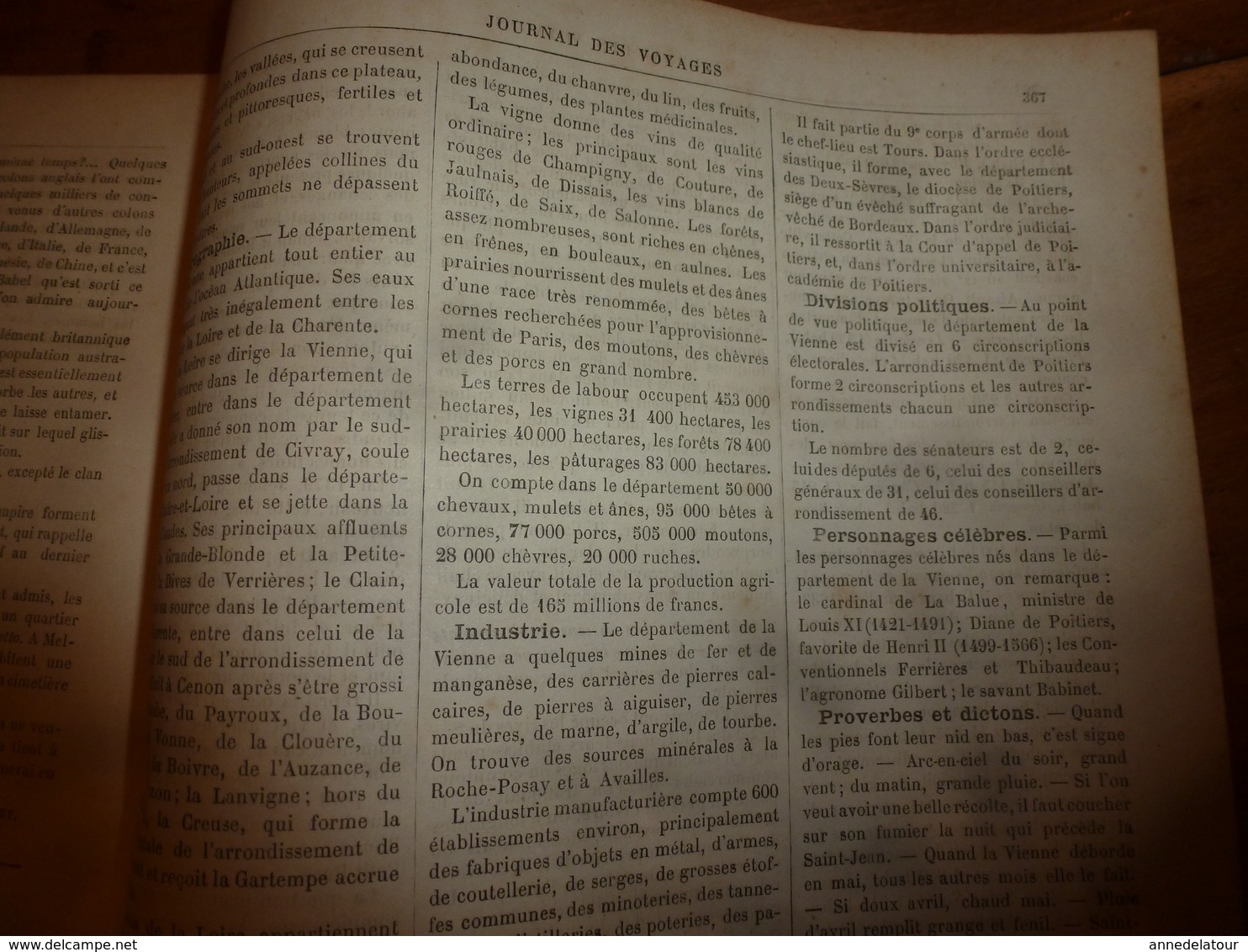 1883 JdV :  Deux Ours Polaires Capturent Un Morse ;  Département De La  Vienne; Etc - Revues Anciennes - Avant 1900