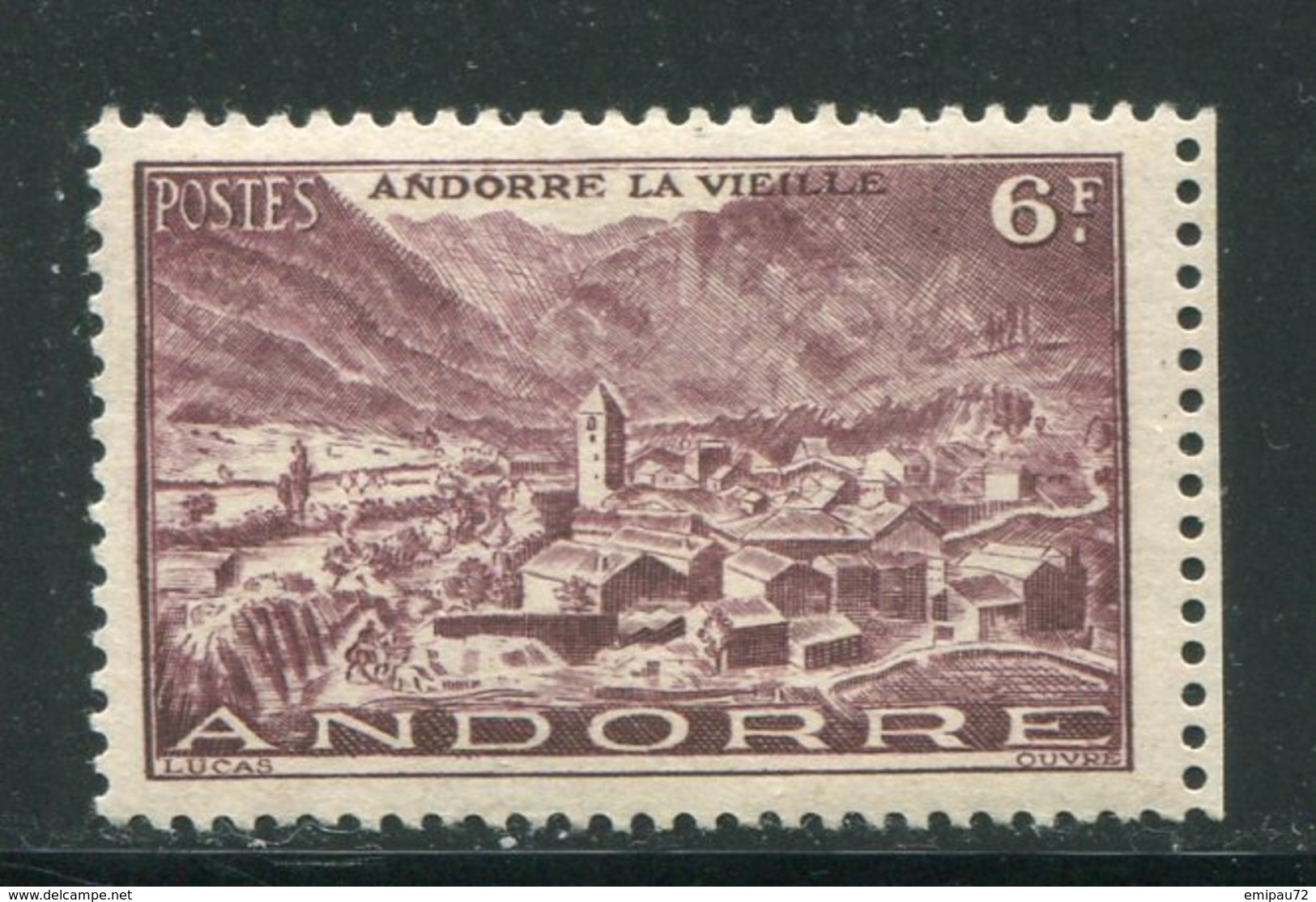 ANDORRE- Y&T N°125- Neuf Avec Charnière * - Neufs