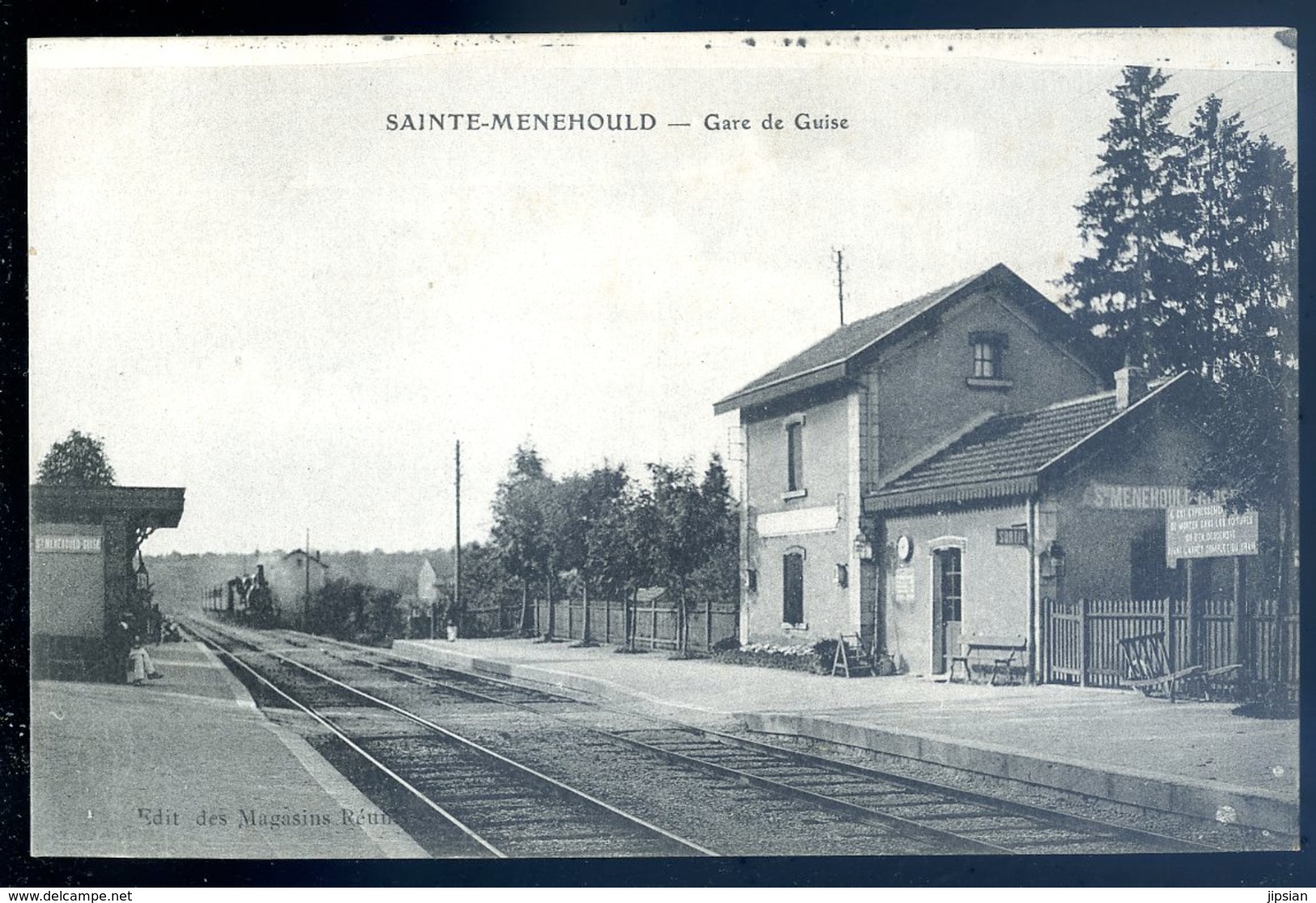 Cpa  Du 51 Sainte Menehould Gare De Guise     ACH9 - Sainte-Menehould