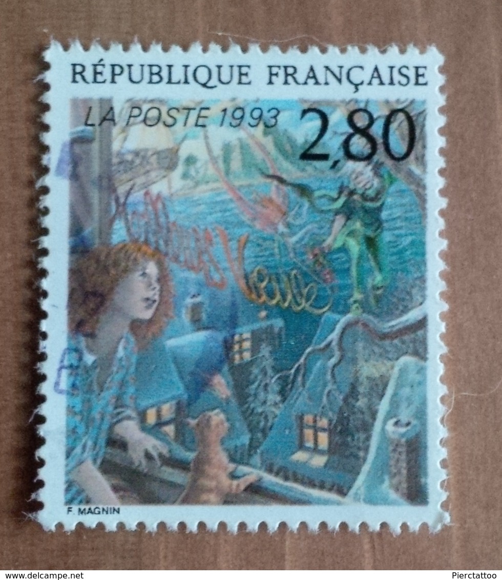 Meilleurs Vœux - France - 1993 - YT 2845 - Used Stamps