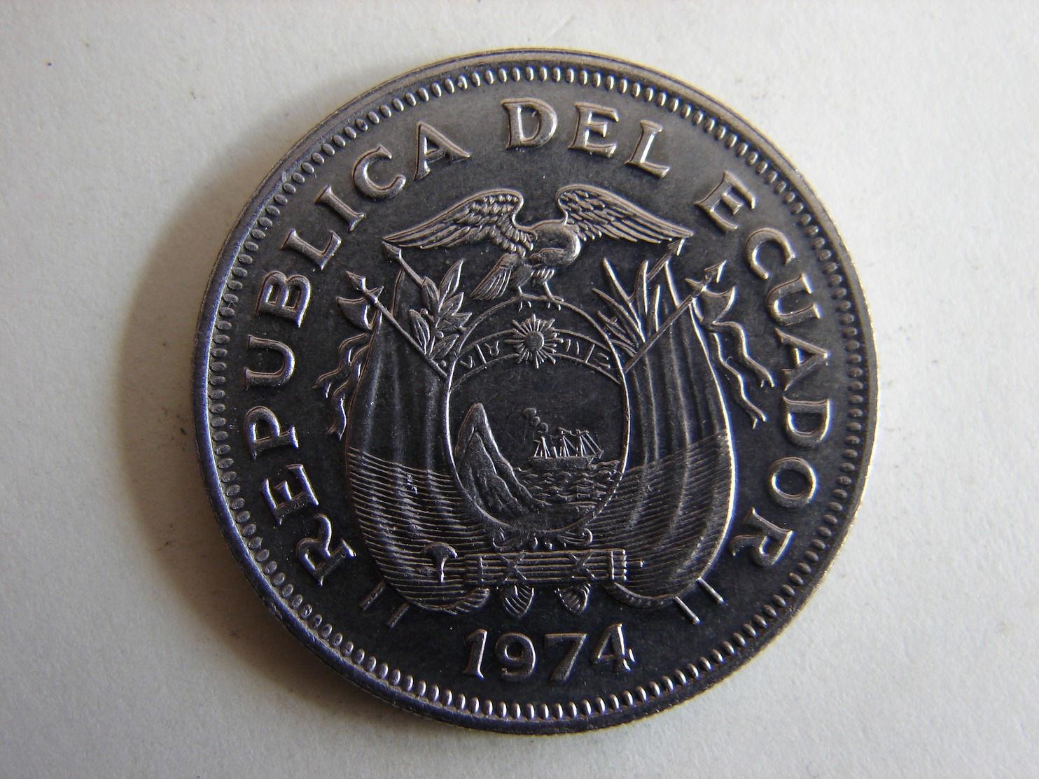 1 SUCRE 1974 - Ecuador