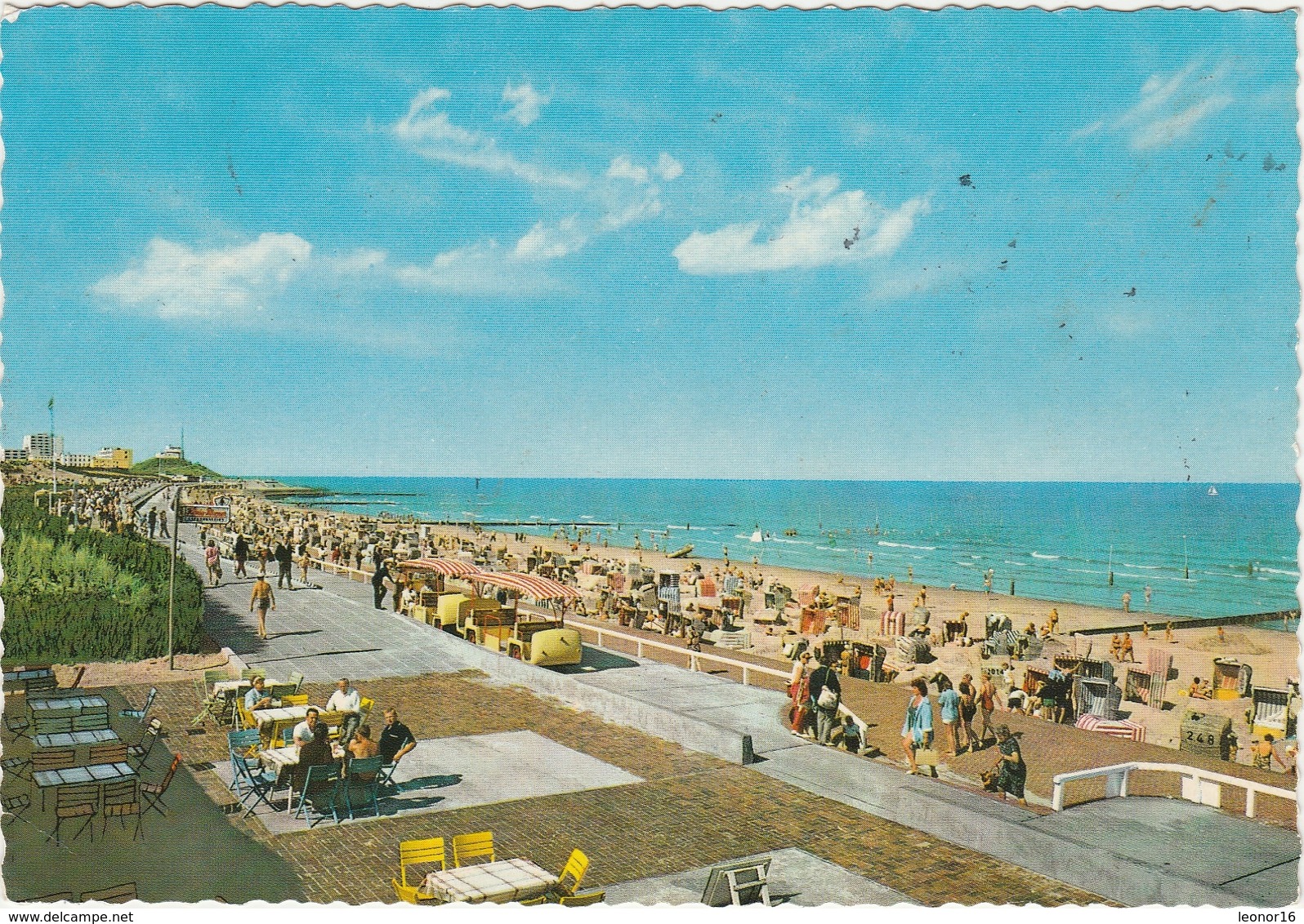 NORDERNEY   -   " Nordseebad STRAND "   -  Verlag : Herbert VENNEBERG Aus Oldenburg Nr / - Norderney