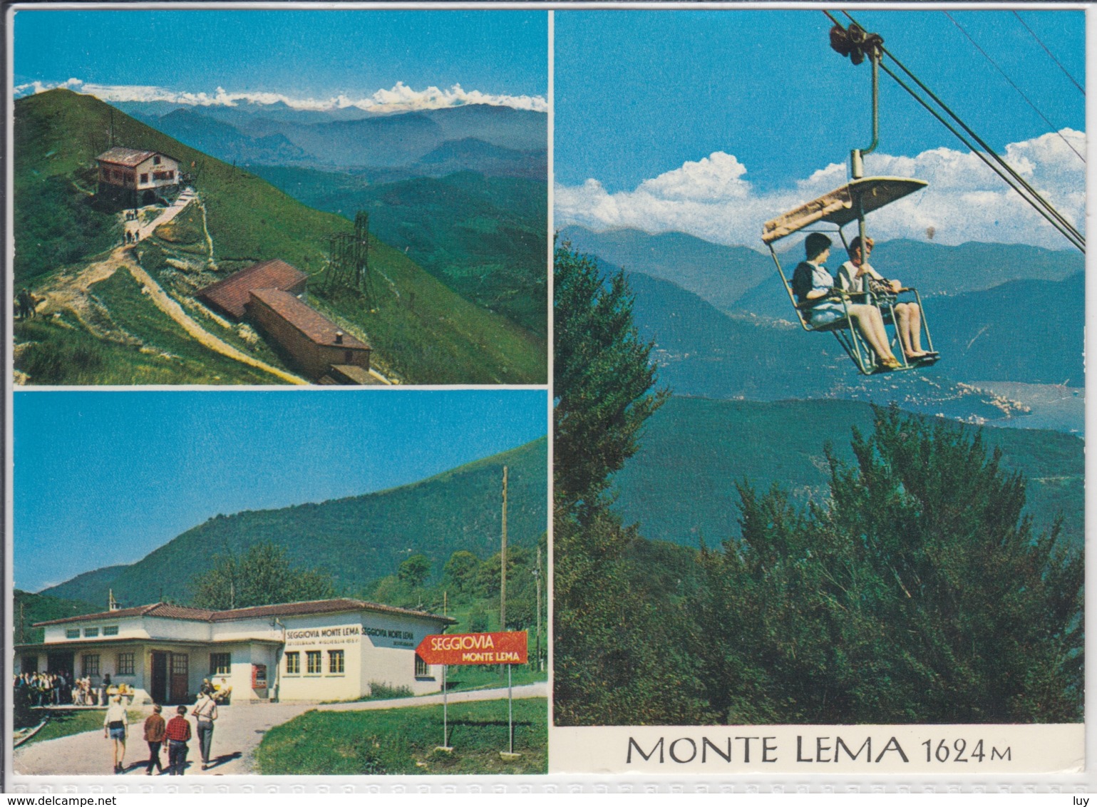 MONTE LEMA  Miglieglia, Stazione Seggiovia - Miglieglia