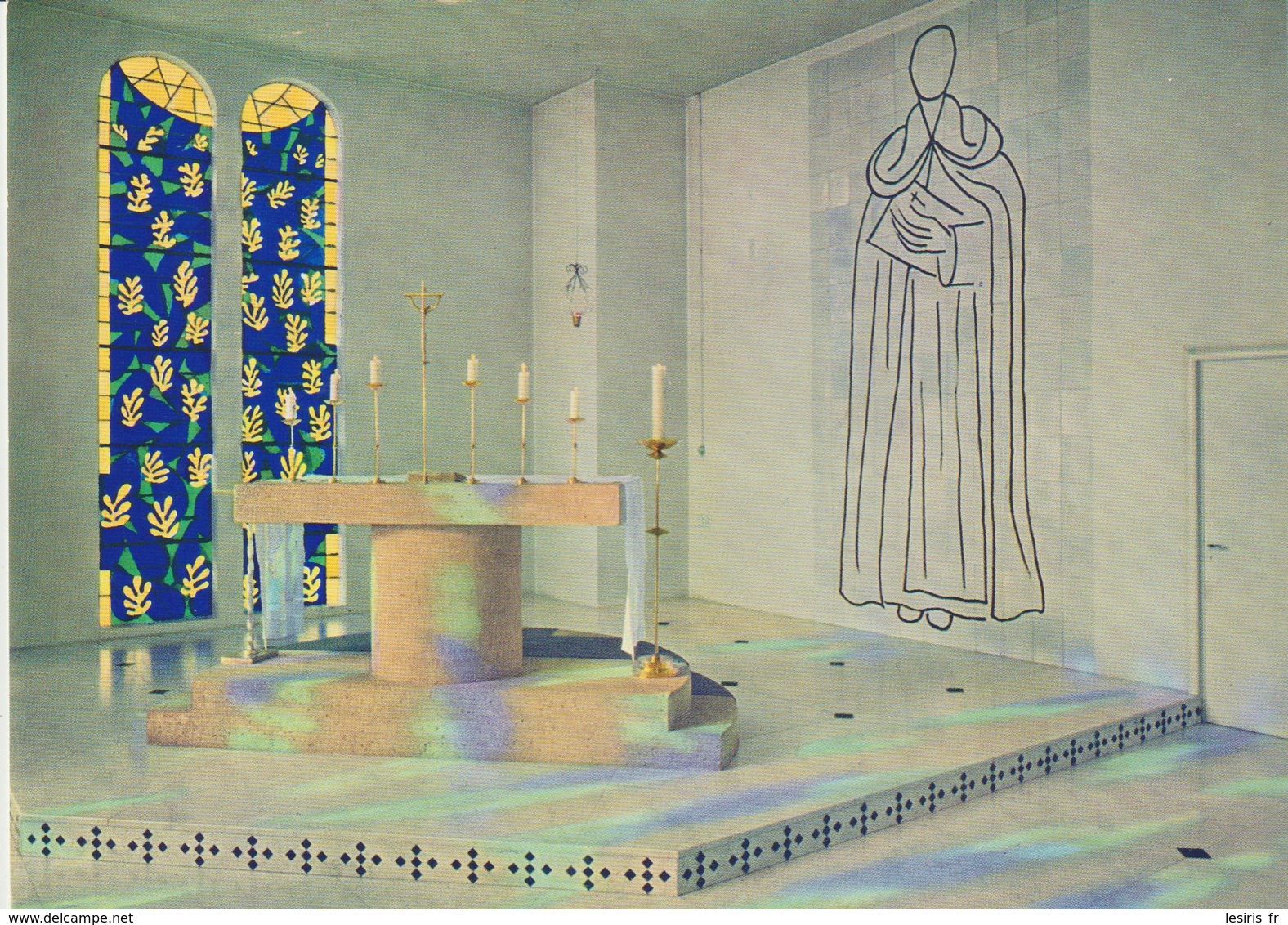 CP -   PHOTO - VENCE - CHAPELLE DU ROSAIRE - RÉALISÉE PAR HENRI MATISSE - H. ADANT - Vence