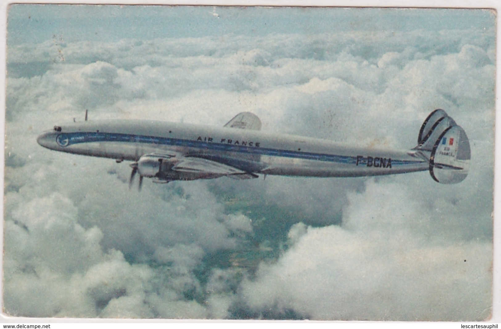 Comité National De L Enfance Lockheed Super Constellation Air France - 1946-....: Ere Moderne