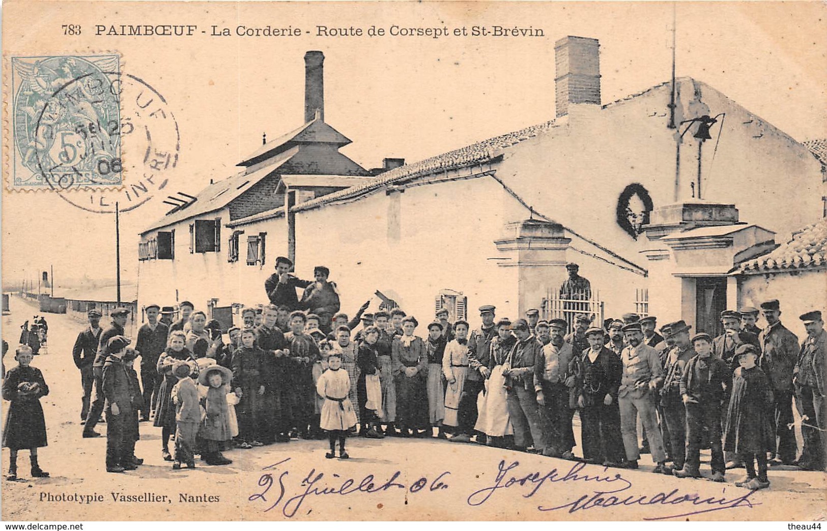 ¤¤  -  PAIMBOEUF  -  La Corderie  -  Route De Corsept Et Saint-Brévin  -  ¤¤ - Paimboeuf