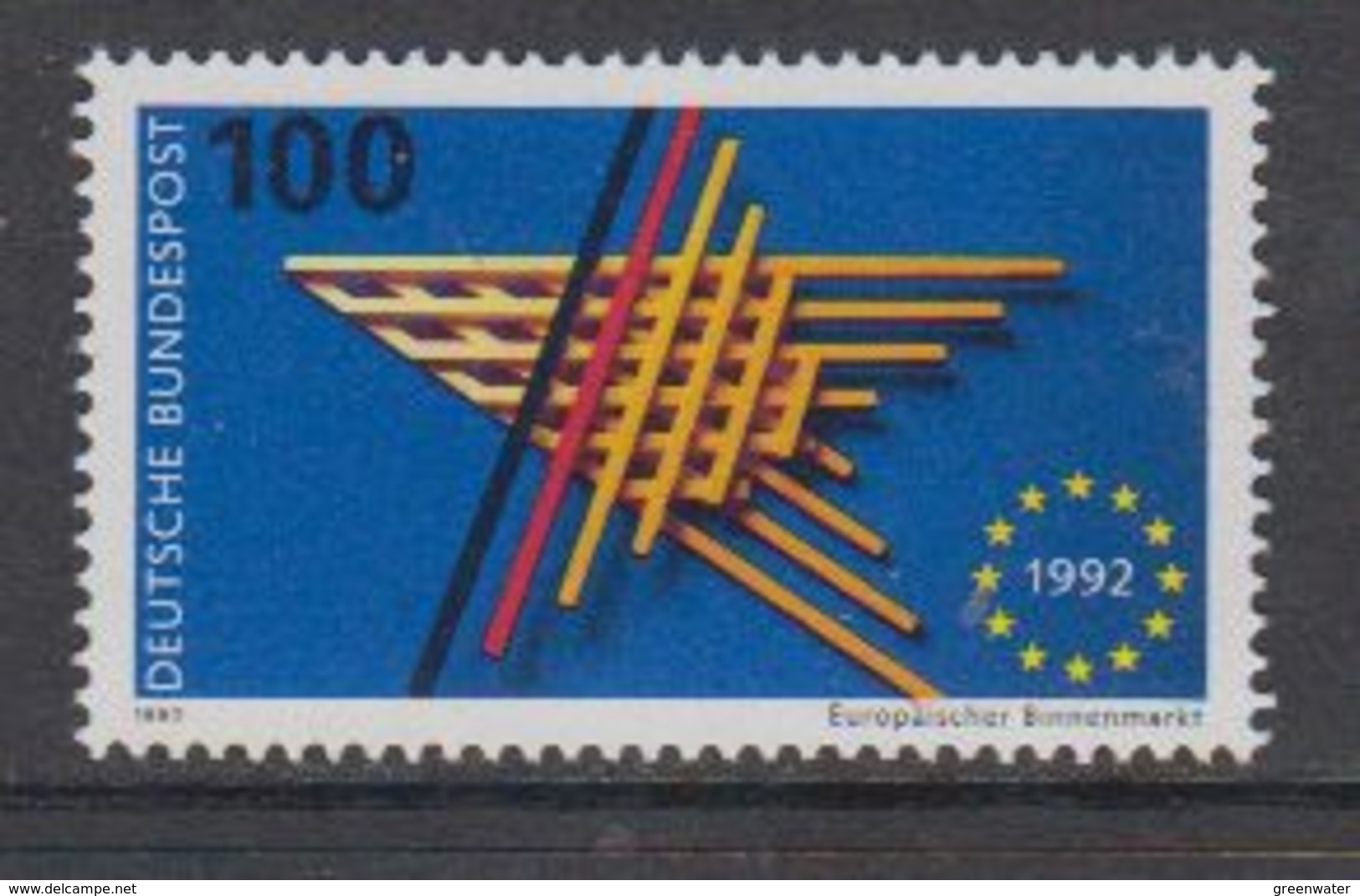 Germany 1992 European Common Market 1v  ** Mnh (42202B) - Europese Gedachte