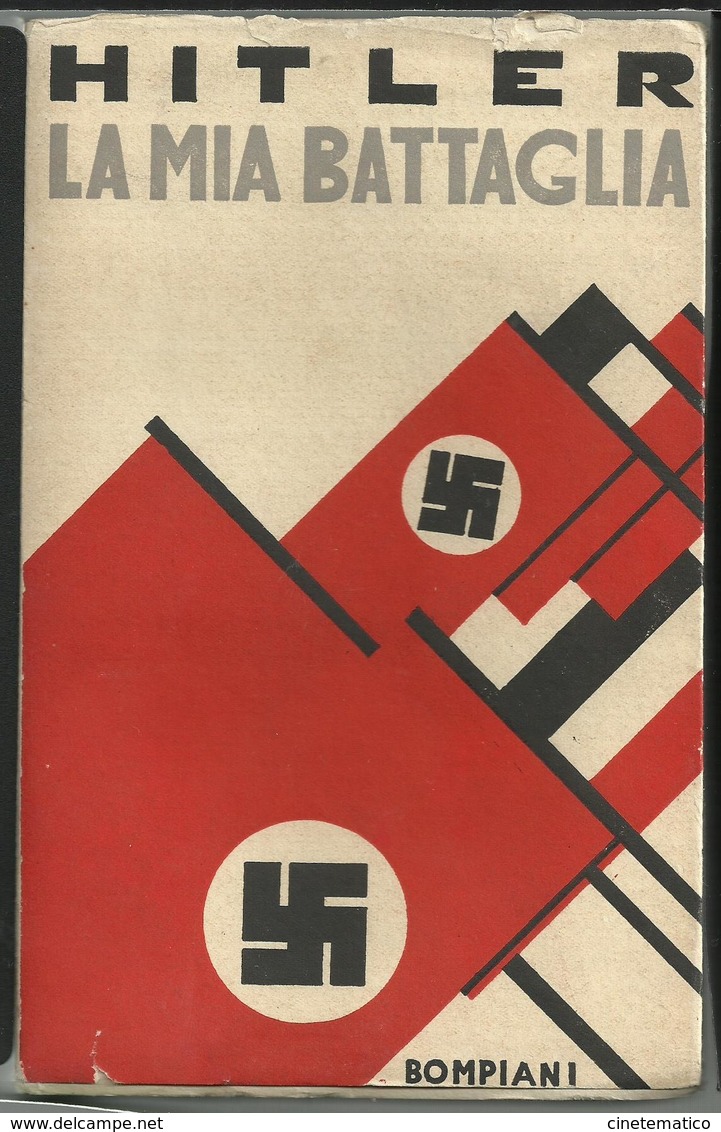 Libro HITLER - LA MIA BATTAGLIA - 3^ Edizione Originale Del 1934 - Società, Politica, Economia