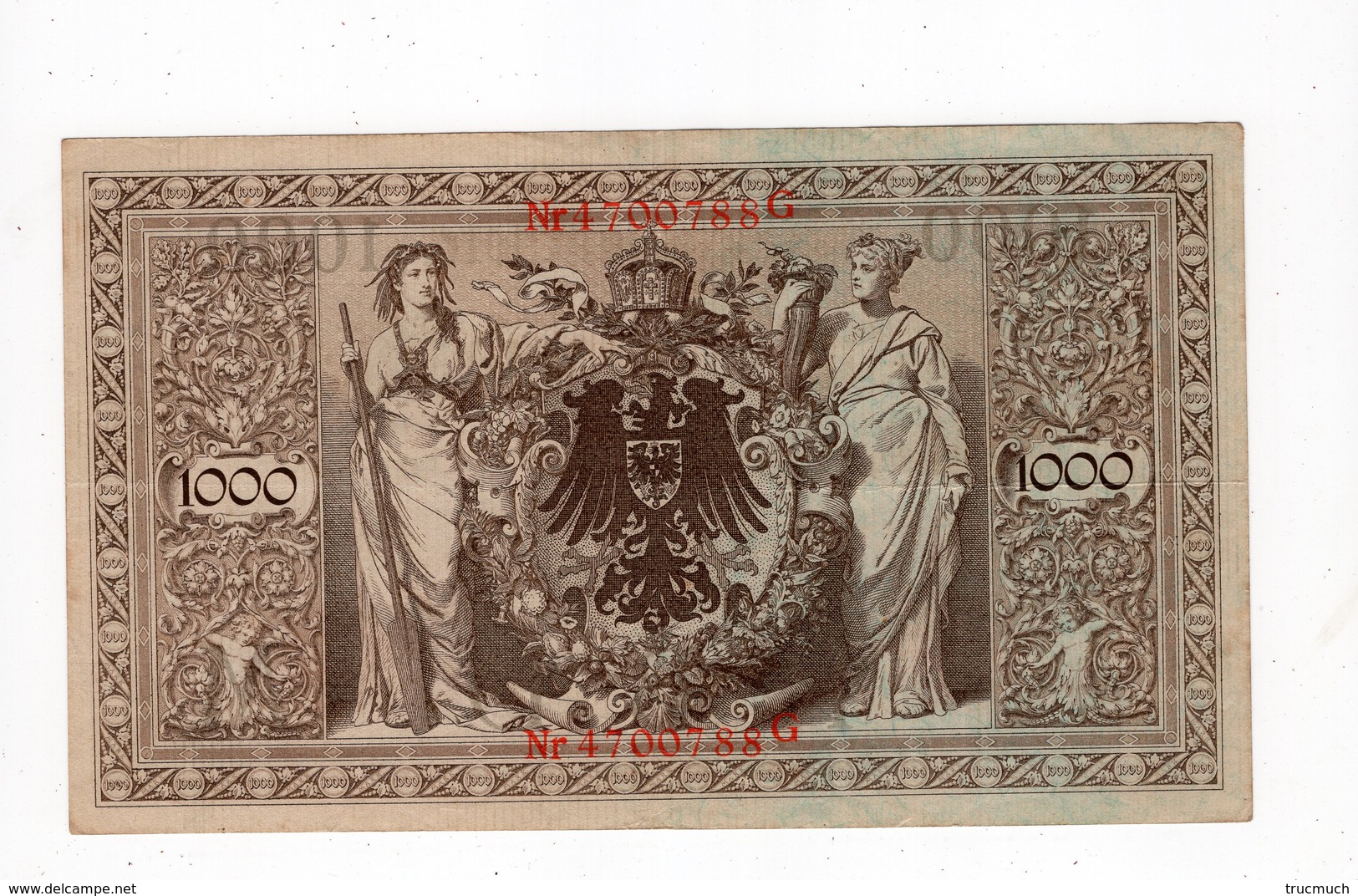 4 - Allemagne - 1000 Mark - 21.04.1910 - G - 1000 Mark