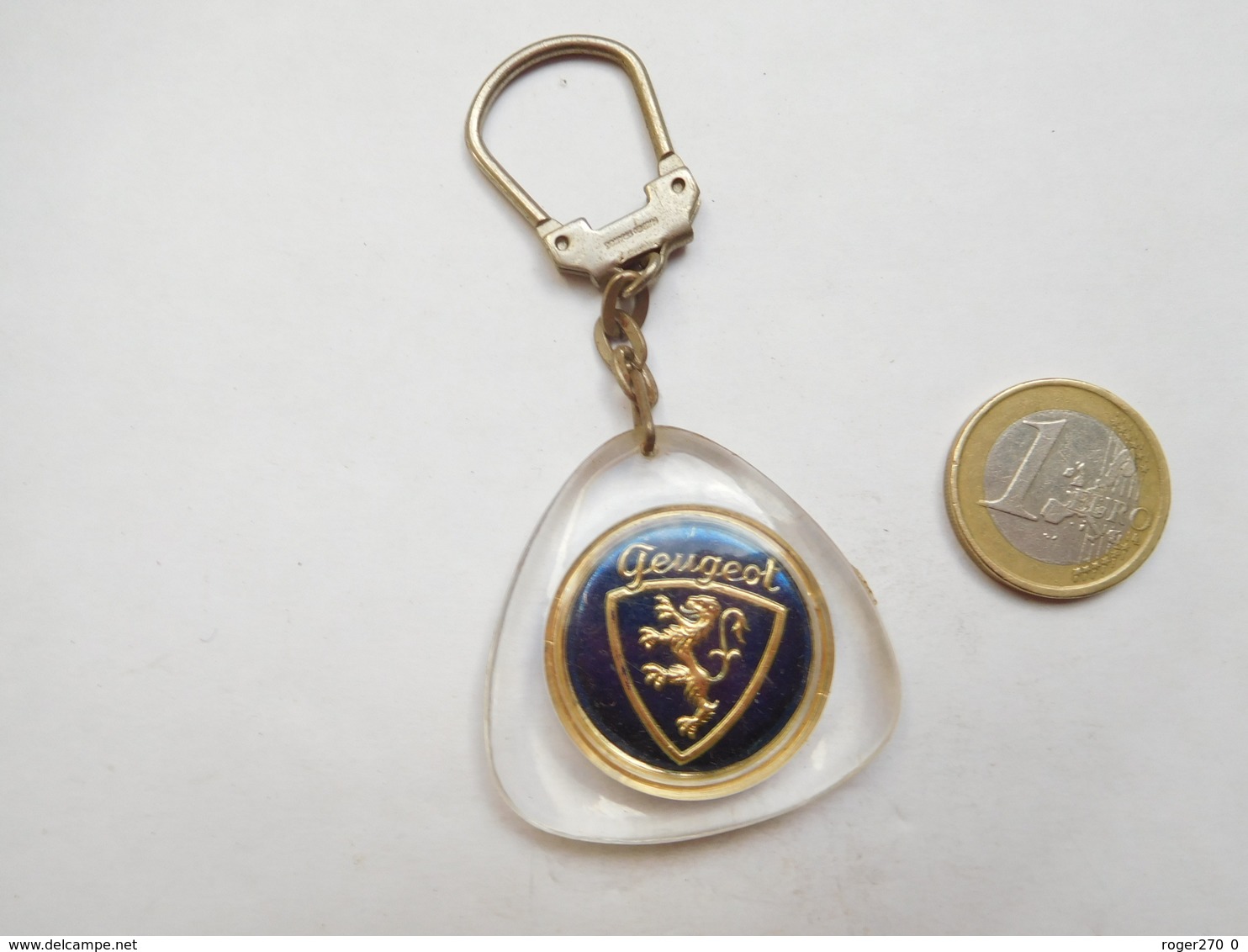 Beau Porte Clés ,  Auto Peugeot , SIAN , Mont Riboudet , Rouen , Seine Maritime - Key-rings