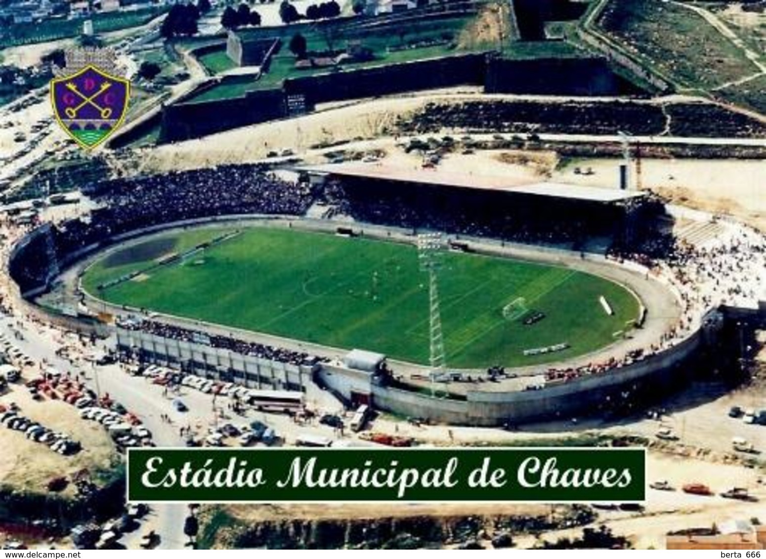 Portugal Chaves Stadium New Postcard - Soccer