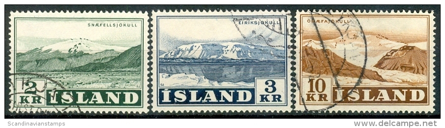 IJsland 1957 Gletsers GB-USED. - Gebruikt