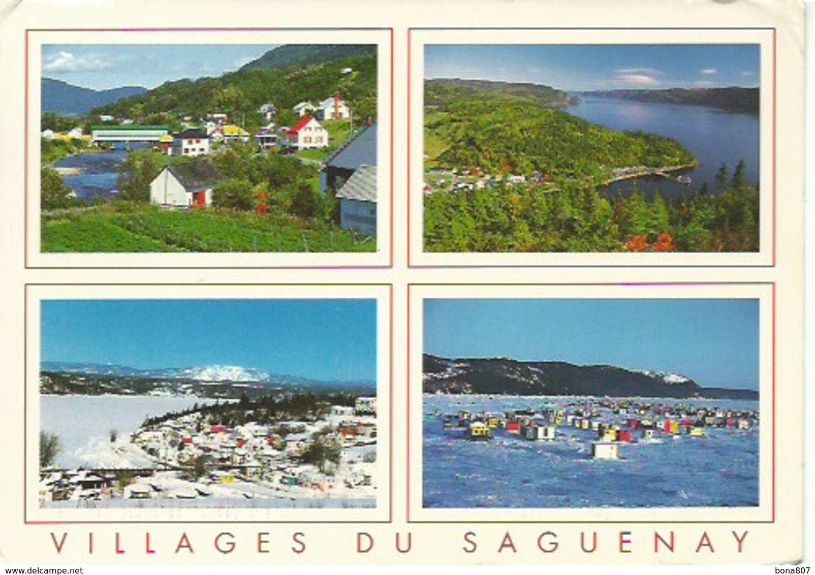 Canada : Quebec : Villages Du Saguenay 120X170 - Saguenay