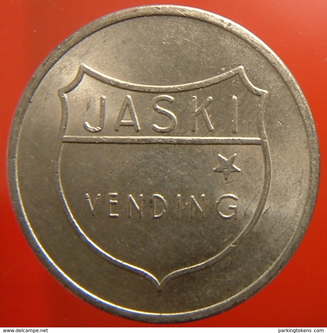 KB224-4 - JASKI VENDING HILVERSUM - Hilversum. - WM 26.0mm - Machine Penning - Machine Token - Professionals/Firms