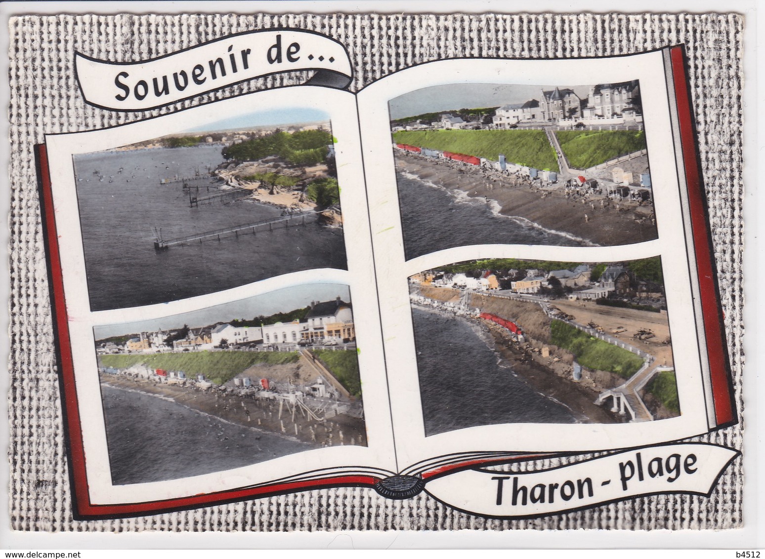 44 THARON Multivue En Forme De Livre Ouvert - Tharon-Plage