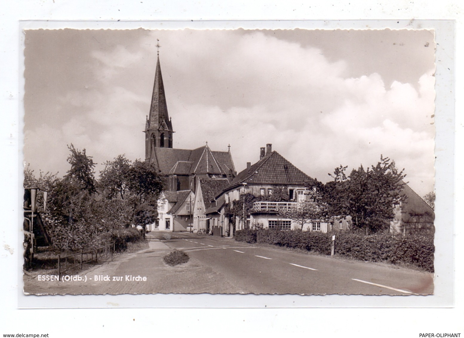 4572 ESSEN, Blick Zur Kirche - Cloppenburg