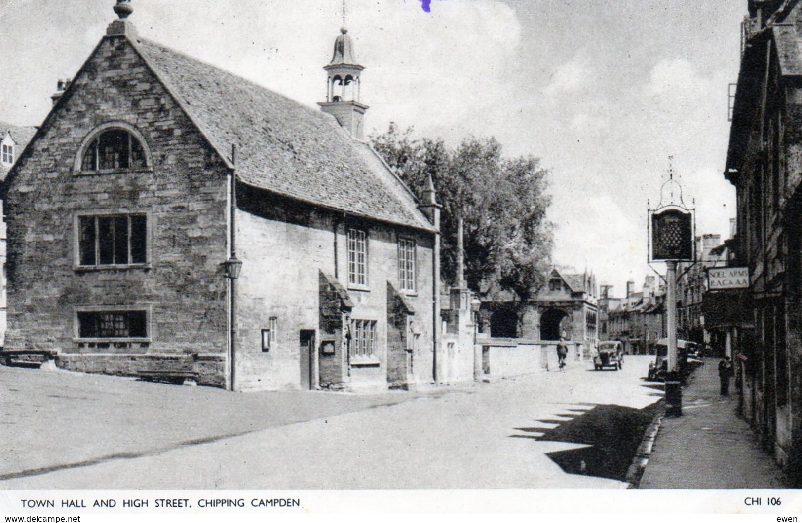 Chipping Campden. Town Hall And High Street. - Altri & Non Classificati