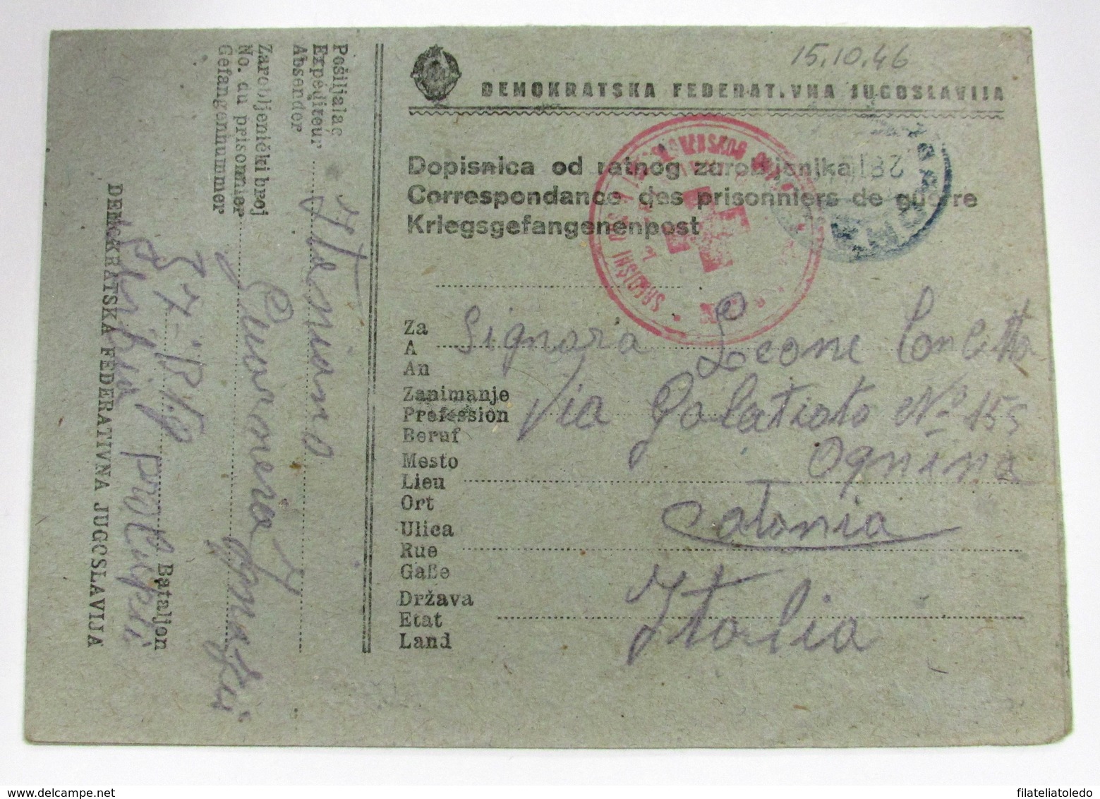 Yugoslavia - Cartas & Documentos