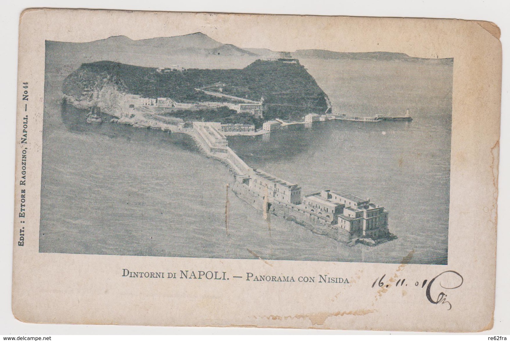 NAPOLI  Dintorni,  NISIDA,  Ediz. Ragozino N° 44   - F.p. - Fine '1800 - Napoli (Naples)