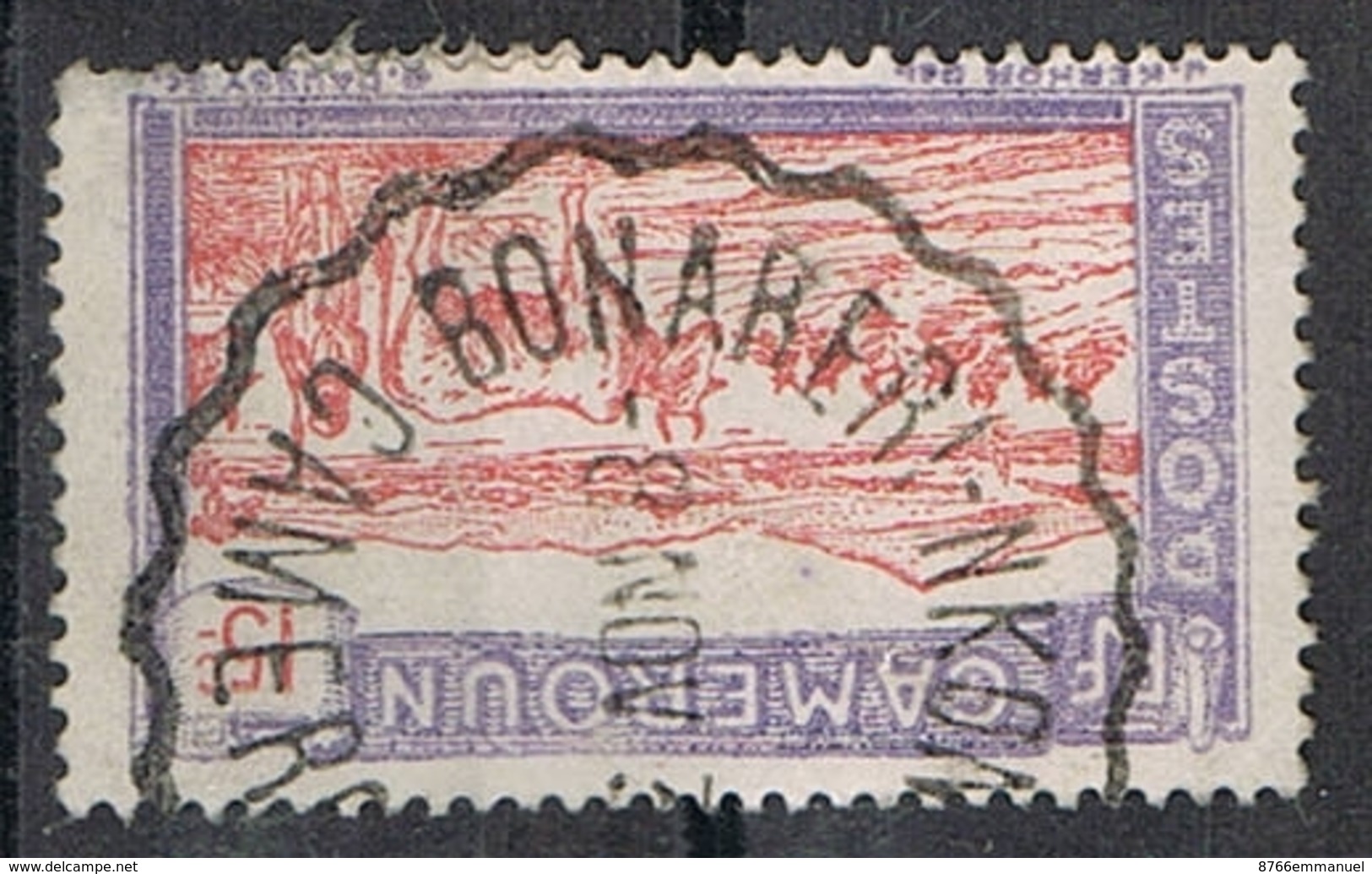 CAMEROUN N°134  Superbe Oblitération De Convoyeur "Bonaberi-N'Kong-Samba" Grand Cachet - Used Stamps