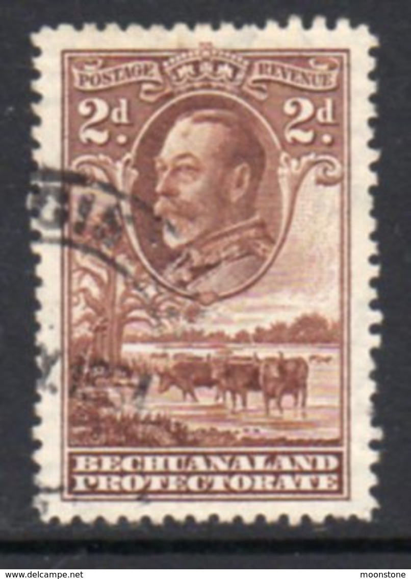Bechuanaland Protectorate 1932 GV 2d Brown Pictorial Definitive, Used, SG 101 (BA2) - 1885-1964 Bechuanaland Protectorate