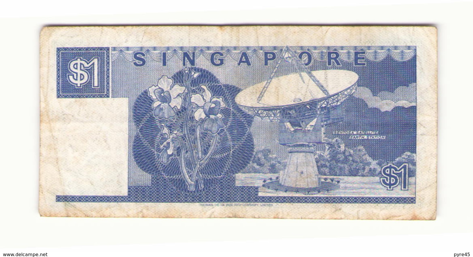 Singapour Billet De 1 Dollar - Singapore