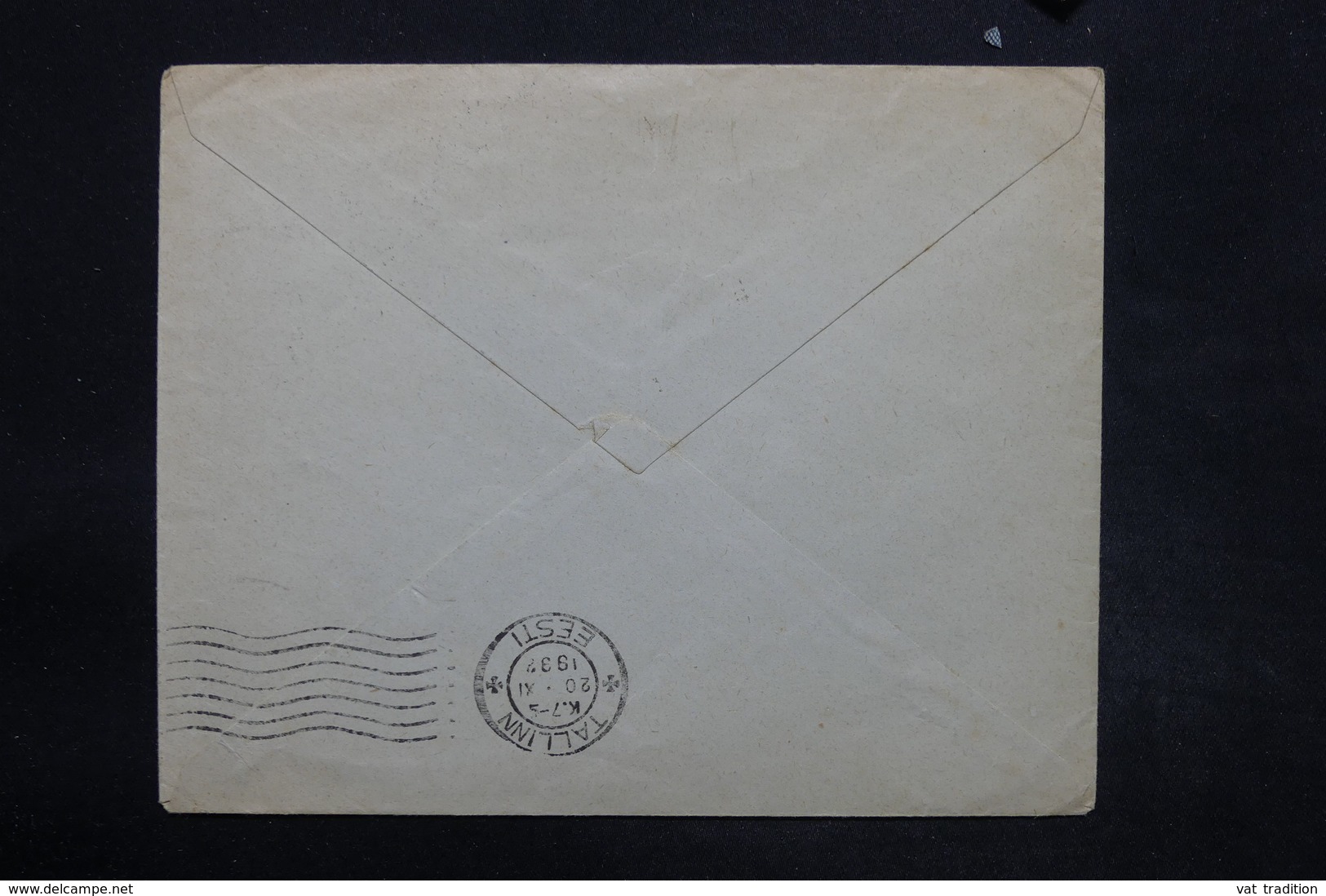 LETTONIE - Enveloppe Commerciale De Riga Pour Tallinn En 1932, Affranchissement Plaisant - L 25294 - Lettonie