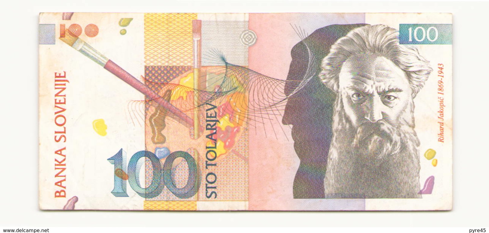 Slovénie 1992 Billet De 100 Tolarjev - Slovénie