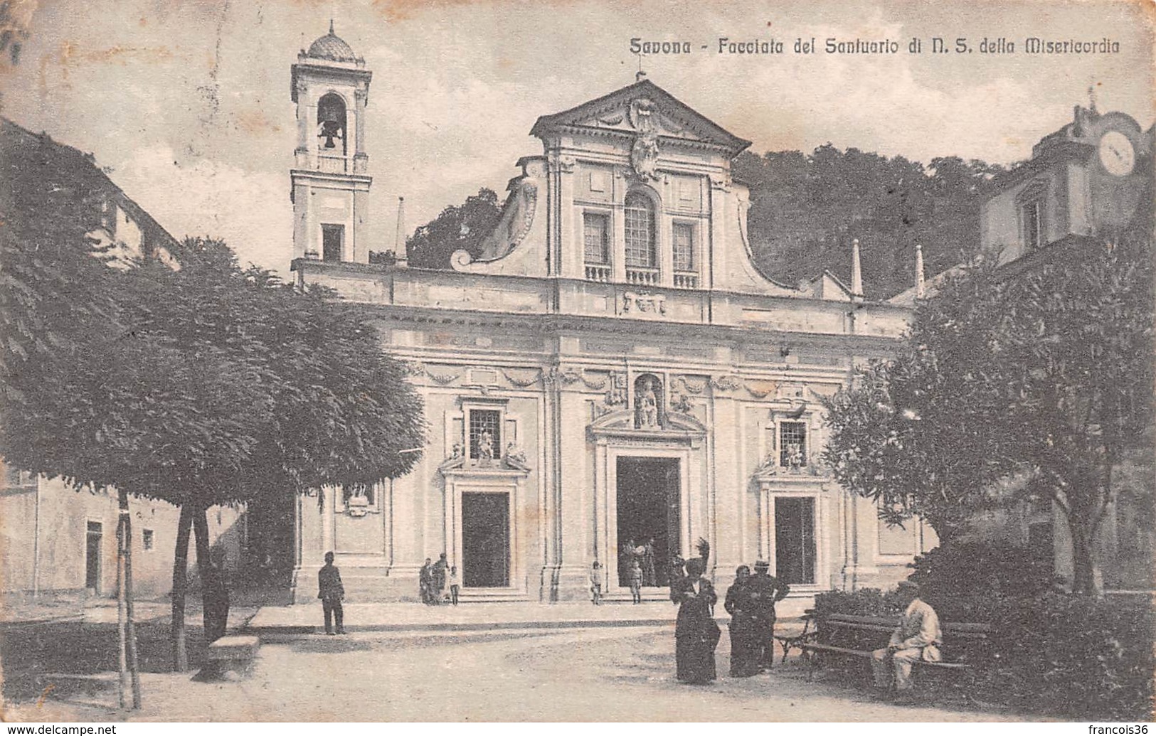 Savona - Facciata Del Santuario Di N. S. Della Misericordia - Savona