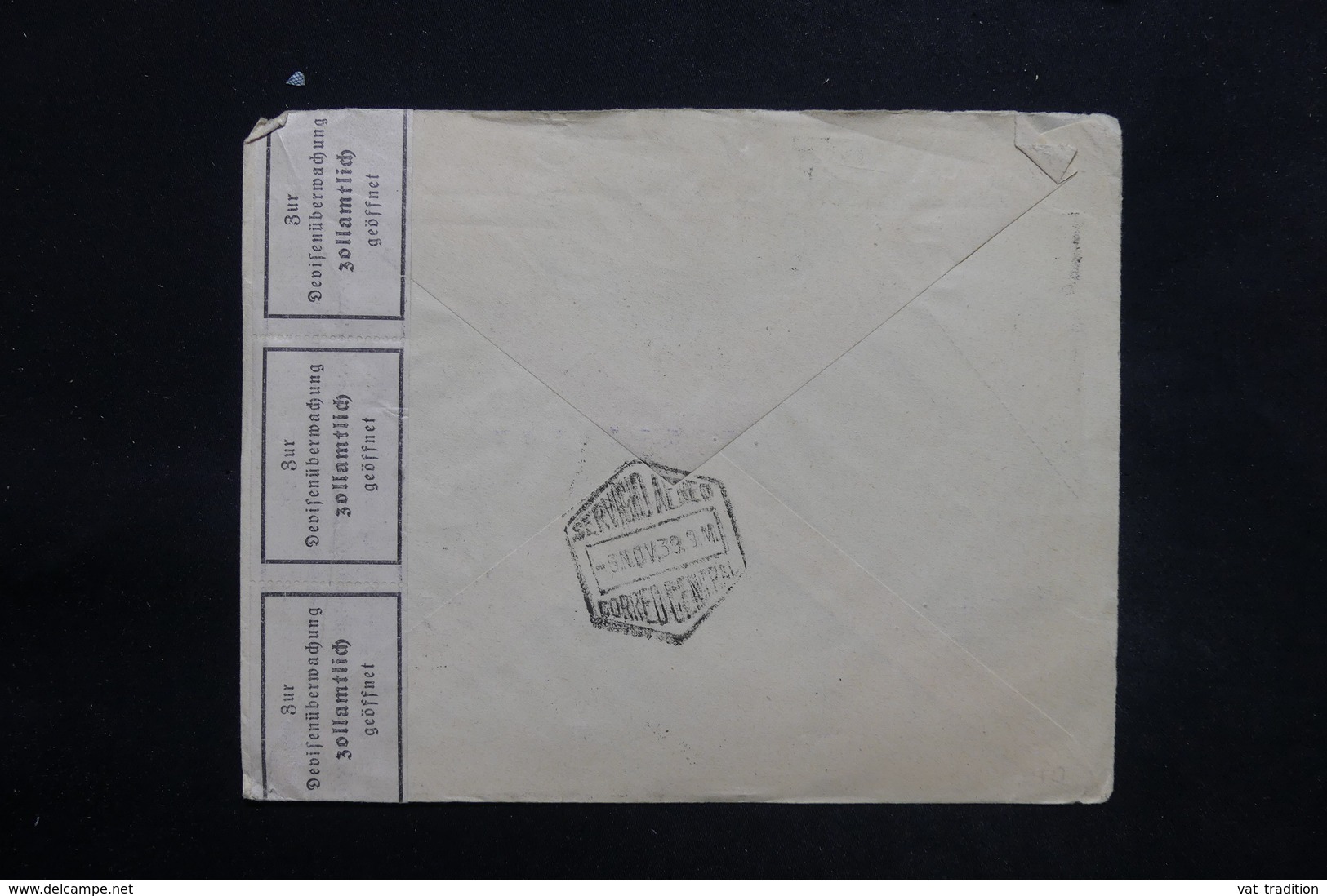 ESPAGNE - Enveloppe De San Sebastian Pour L' Allemagne En 1939 Avec Contrôle Postal Militaire - L 25303 - Nationalistische Censuur