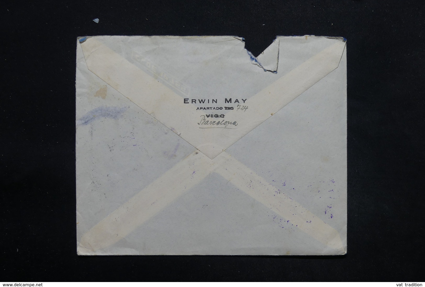 ESPAGNE - Enveloppe De Barcelone Pour L 'Allemagne En 1939 Avec Contrôle Postal Militaire - L 25305 - Republikeinse Censuur