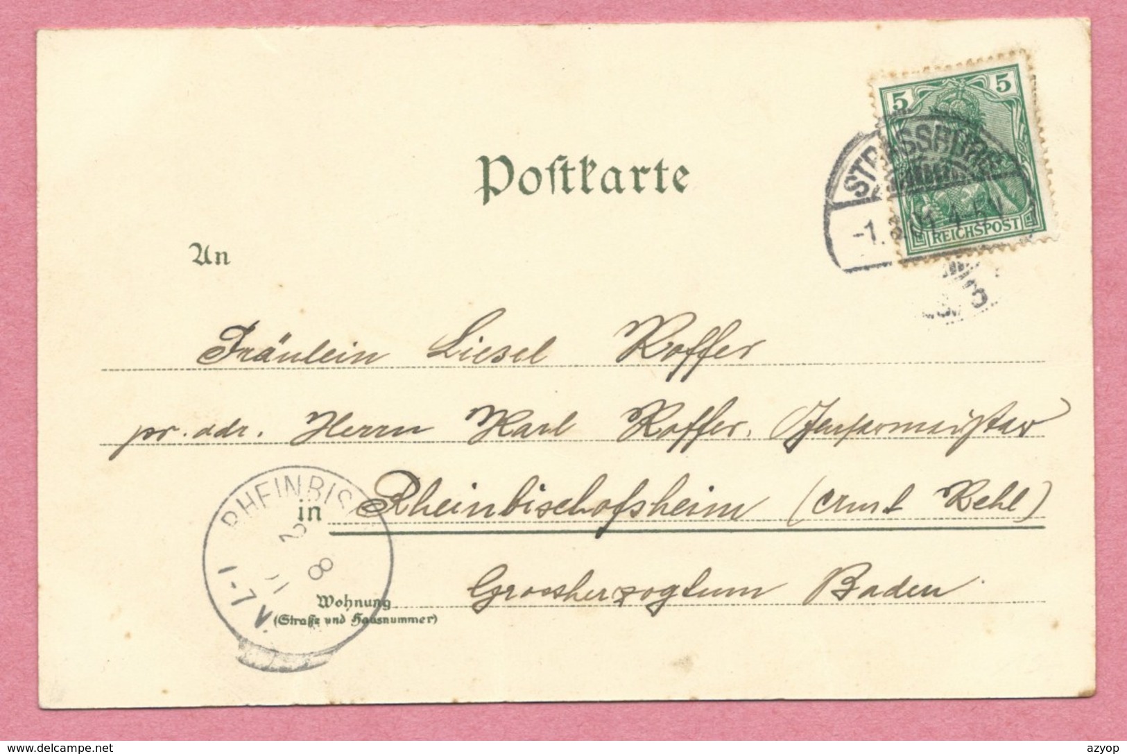 67 - STRASSBURG - STRASBOURG - Série Hiver - Goldgiessen - Künztlerpostkarte Ottmar ZIEHER - MÜNCHEN - N° 2132 - Strasbourg