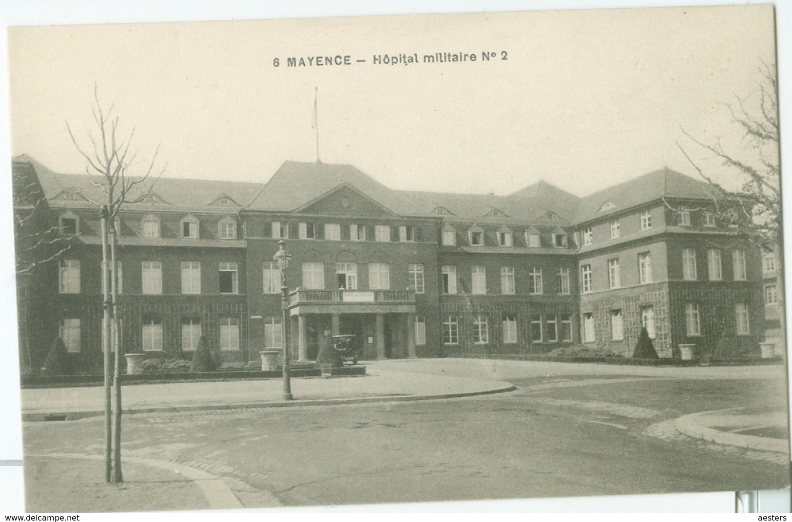 Mayence; Hôpital Militaire No. 2 - Nicht Gelaufen. (G. Sebrub) - Mainz