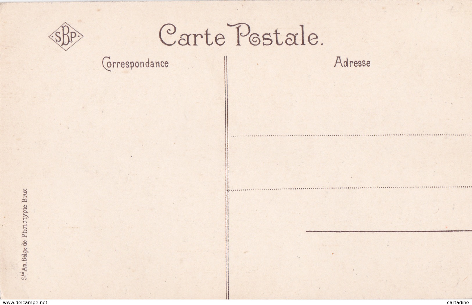 CPA Chokier (Flémalle) - La Grand'Route - SBP N° 8 - Carte Bleue - Flémalle