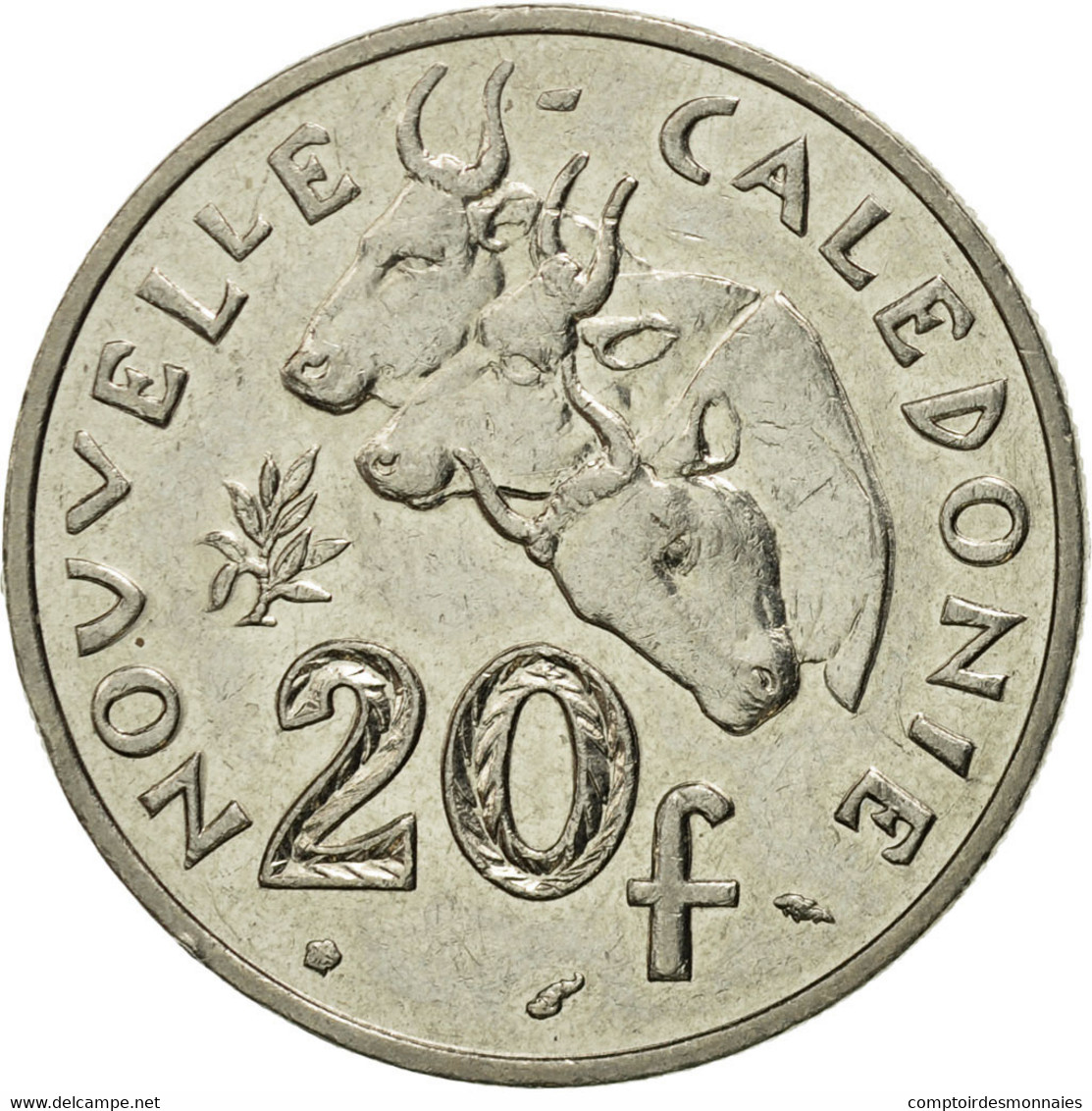 Monnaie, Nouvelle-Calédonie, 20 Francs, 1991, Paris, TTB+, Nickel, KM:12 - Neu-Kaledonien