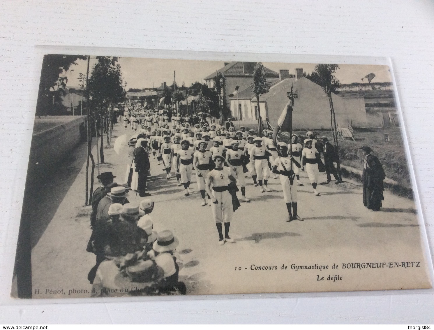 44 - BOURNEUF EN RETZ Concours De Gymnastique De Le Défilé Animée - Bourgneuf-en-Retz